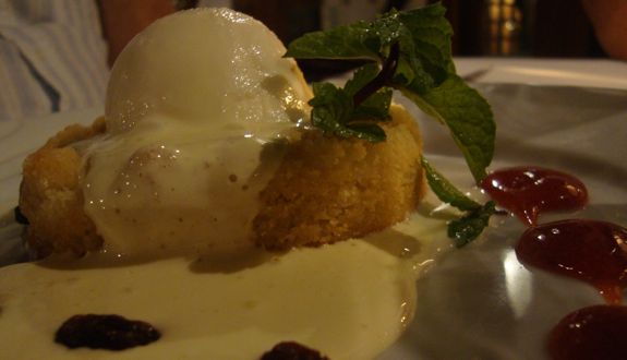 apple tart at la piazetta - casa de campo living