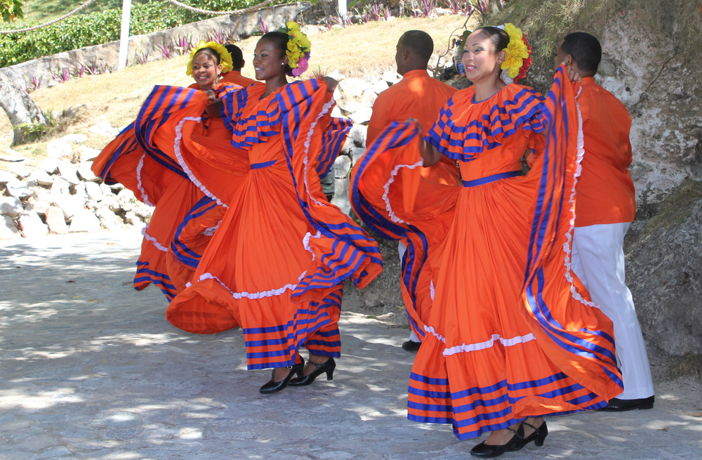 Traditional dance Dominican Republic